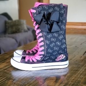 Jojo Siwa High Top Chucks